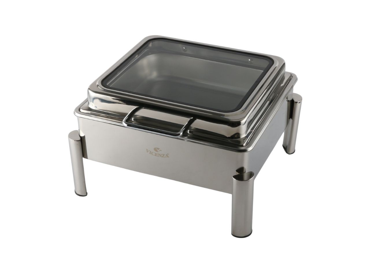 LALU Hidraulic Chafing Dish 6.0L Silver VCF014-S